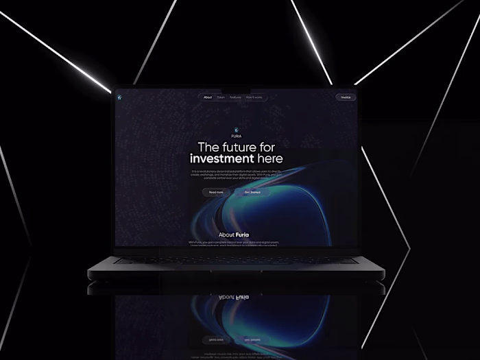 FURIA | Web3 Website UI Design