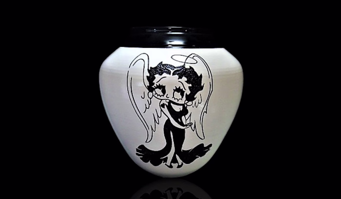 Betty Boop Cremation Urn