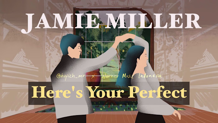 JAMIE MILLER - HERE'S YOUR PERFECT (VISUALIZER VIDEO)