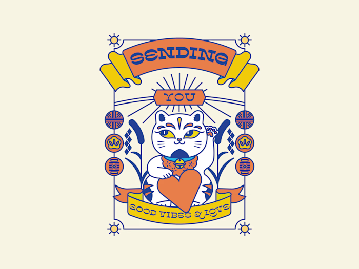 Sending you good vibes ✨