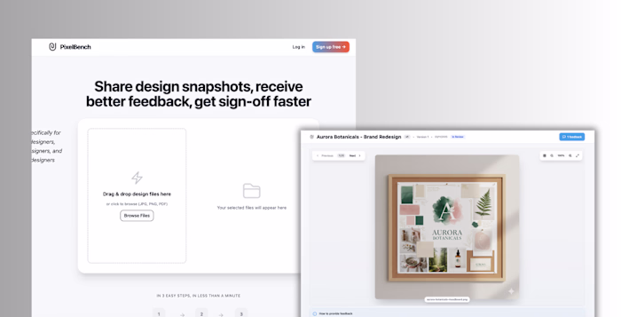 [Lovable] PixelBench - Client feedback tool for your designs