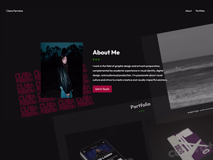 Clara Ferreira, a very talented