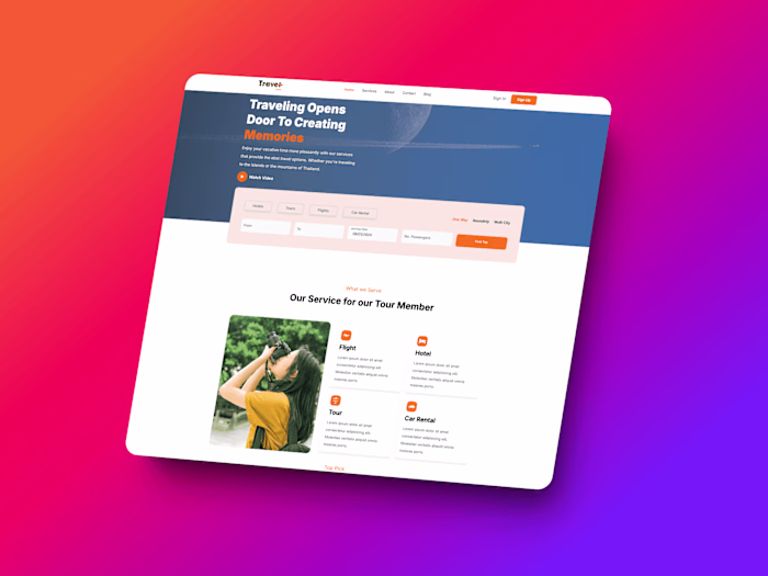 Travel Agency Website