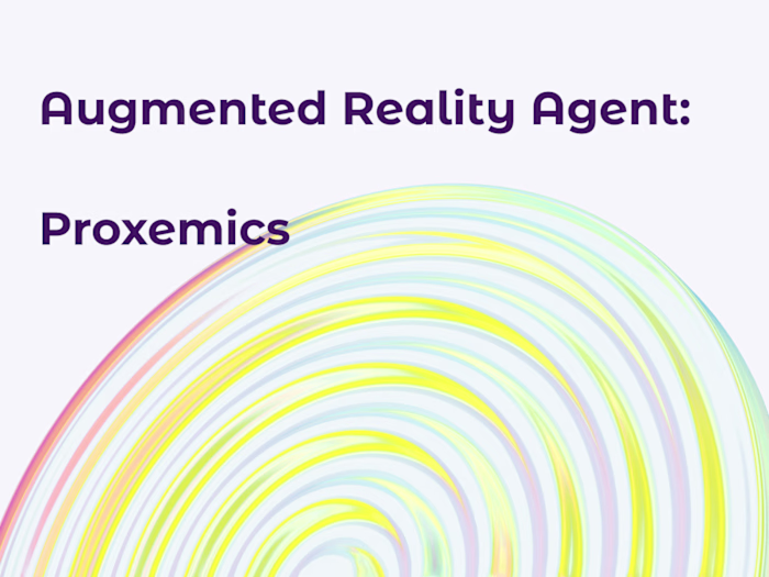 Augmented Reality Agent: Proxemics