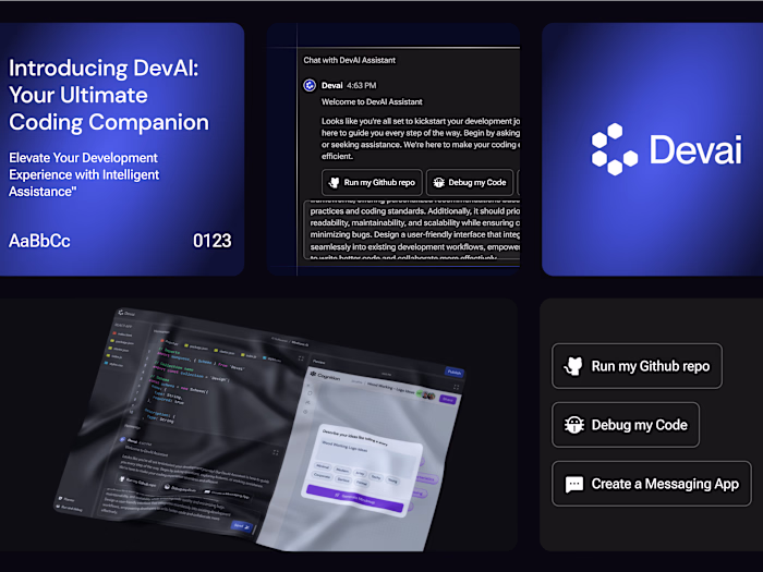 DevAI - AI Software Engineer (Product design + Branding)