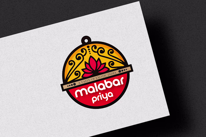 Logo Design For Malabar Priya Restaurant
