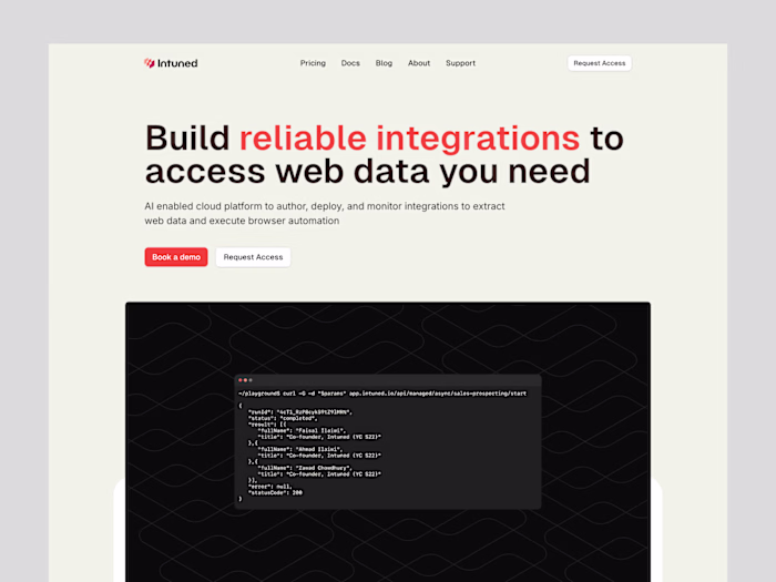IntunedHq Framer Development