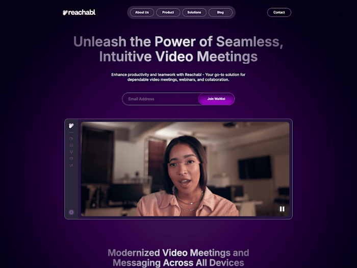 Figma to Webflow - Reachable.com