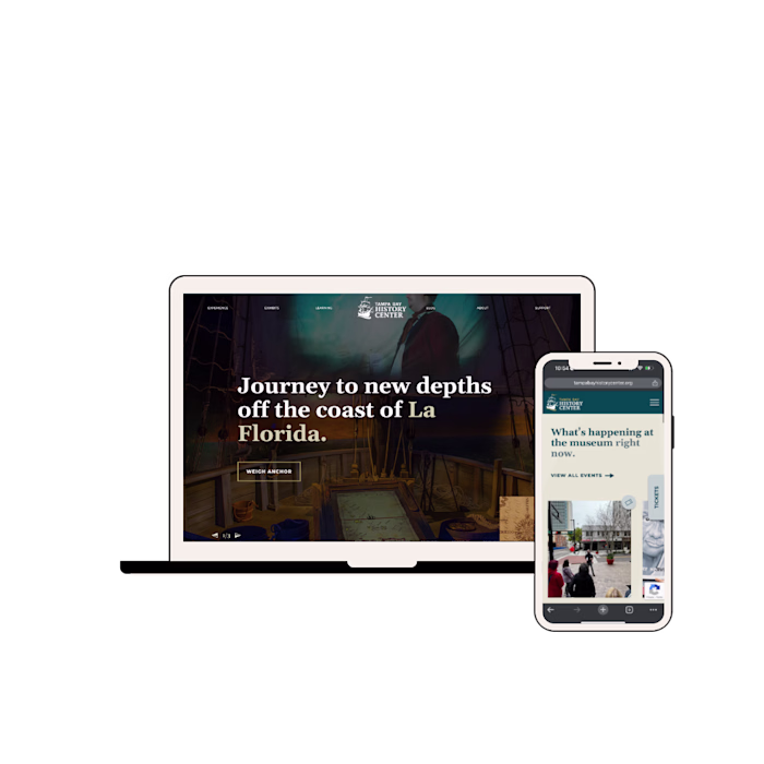 Websites that work for you. Book more tickets with better UX.