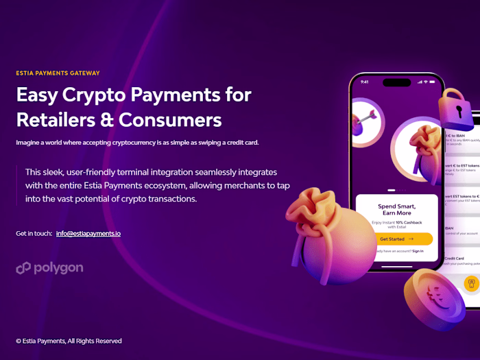 estia payments - Crypto Payments for Retailers & Consumers