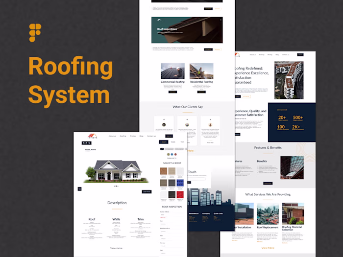 Construction Website – Stylish UI
