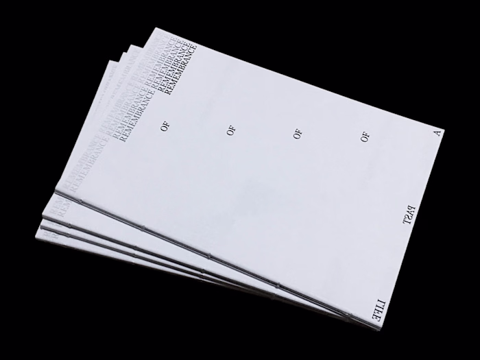 Remembrance of a past life / Editorial