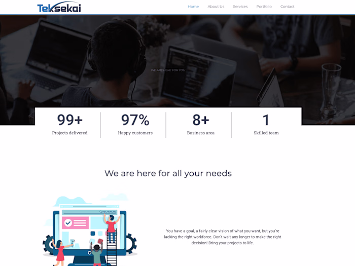 Custom WordPress Site