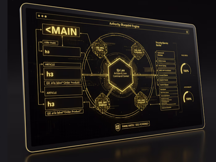 SJS Leo Artisan & Iron Custom Website