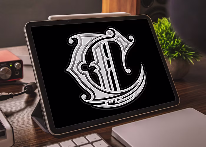 Lettering vintaage Logo Project