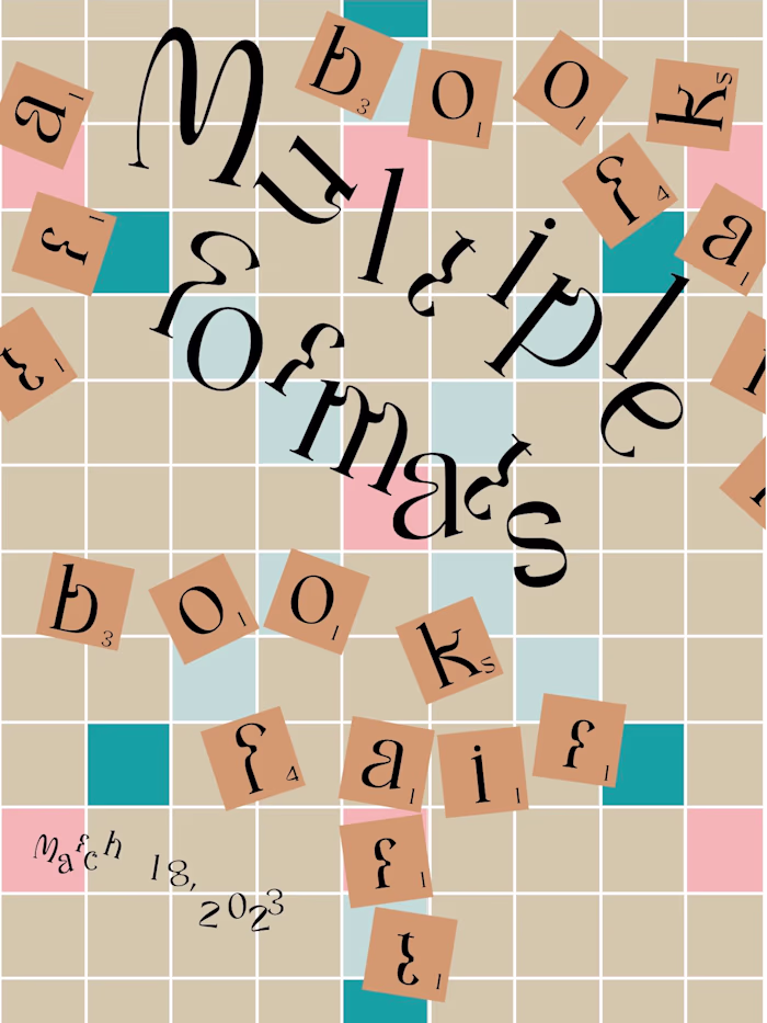 Visually Appealing Posters for a Book fair