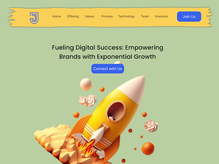 A Landing Page for an Add Agency