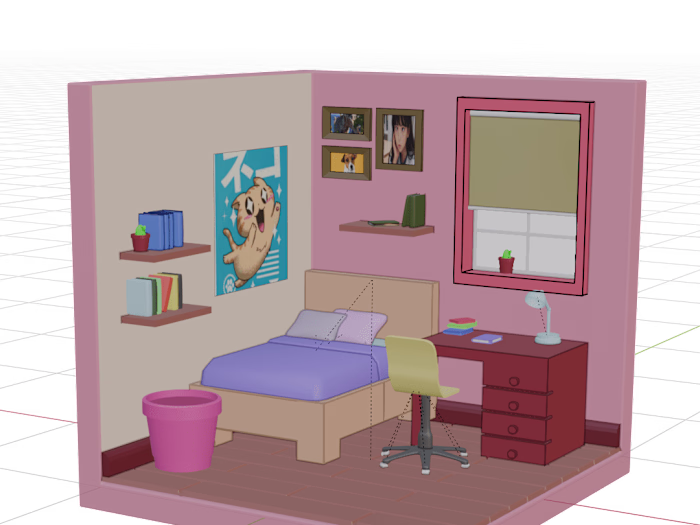 3d room 