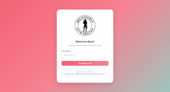 Custom Stripe Portal for Fitness & Nutrition Coaching Business