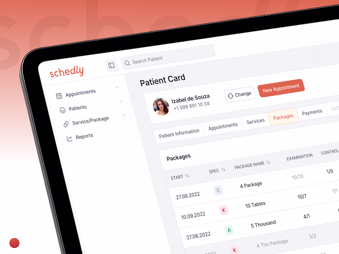 Schedly • SaaS Product Design • UI UX