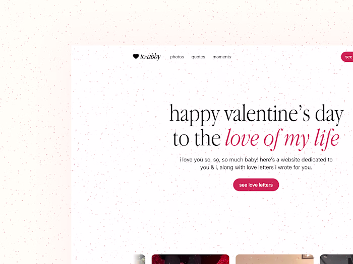 pov: you make your gf a website for valentine's day ♥️ SOUND...