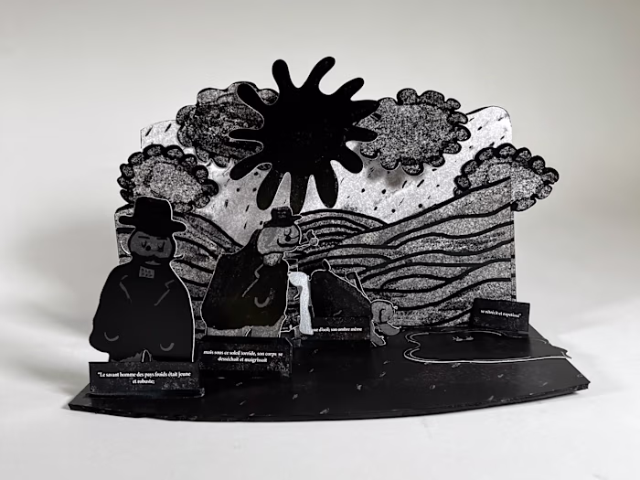 "L'ombre" | Illustration