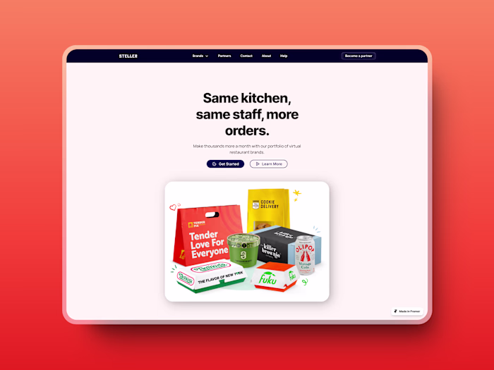 Nextbite Website Recreation – Framer Expert | UI/UX Designer