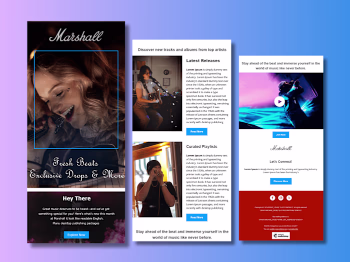 Discover Fresh Beats and Exclusive Drops with Marshall!
