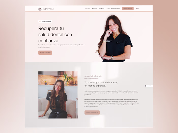 High-converting Framer landing pages for