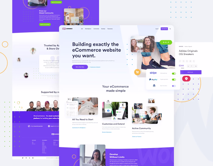Woocommerce Redesign - Figma Freebie