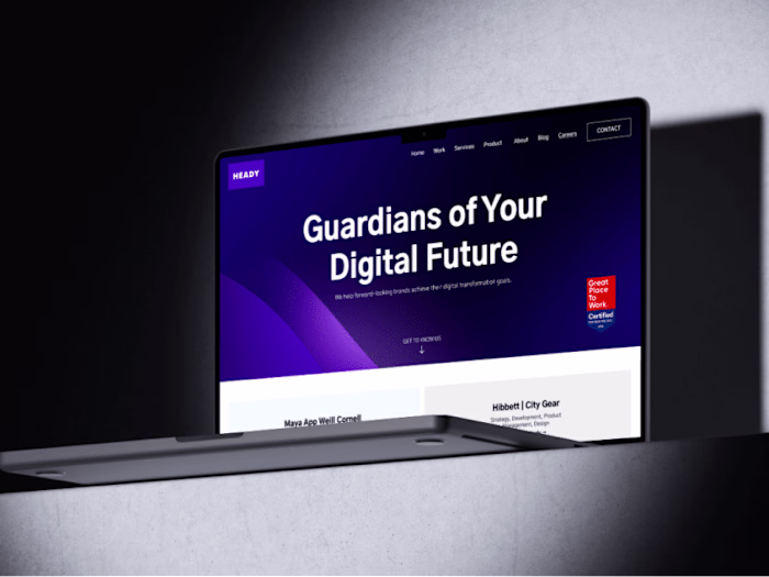 heady.io - responsive website design