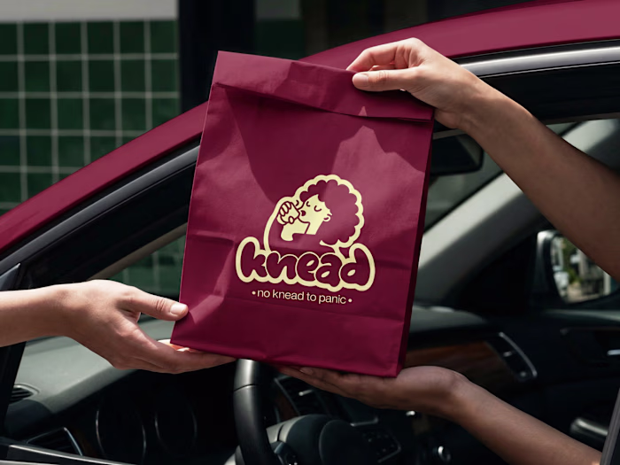 Knead: Bakery & Cafe Brand Identity Design