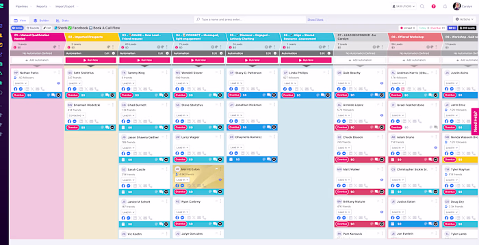 Flowchat automations + Facebook + Linkedin = Daily 10-20 Pot...