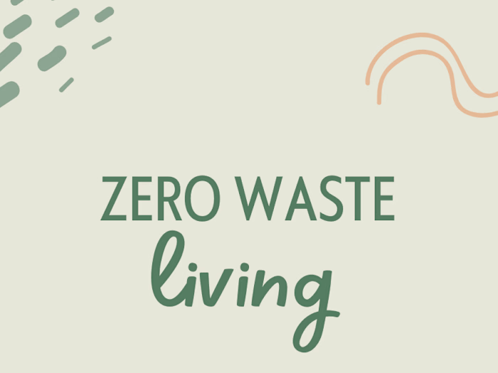 Zero Waste Living Campaign