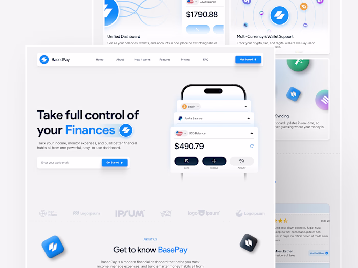 BasePay Landing Page | Case Study