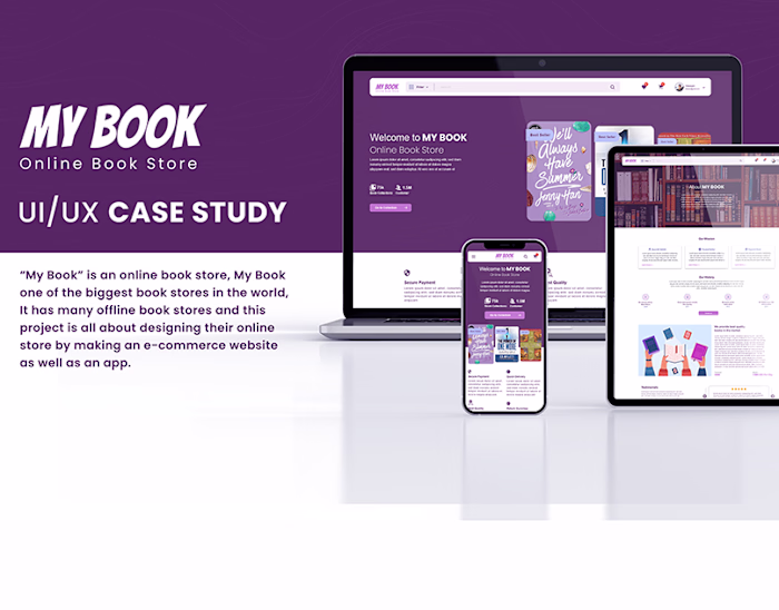 My Book - UX UI Case Study