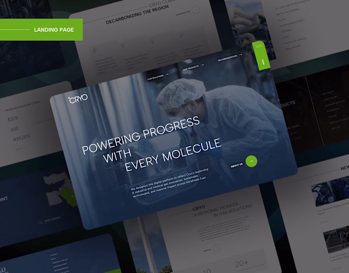 Landing Page | Industrial
