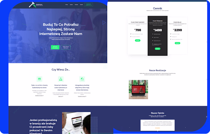 Website for web developer