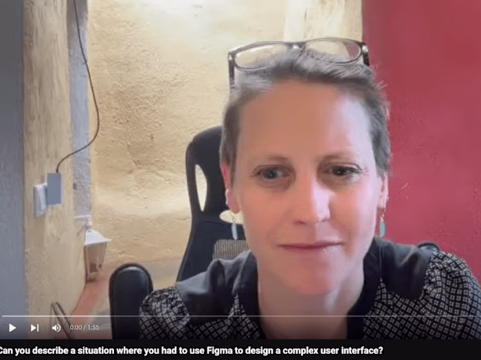 Describe when you had to design a complex UI?