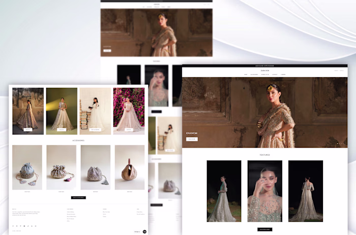 Luxury Shopify Store Development for Zuria Dor