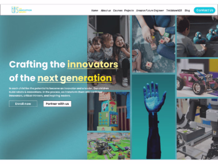 Educational institute website 