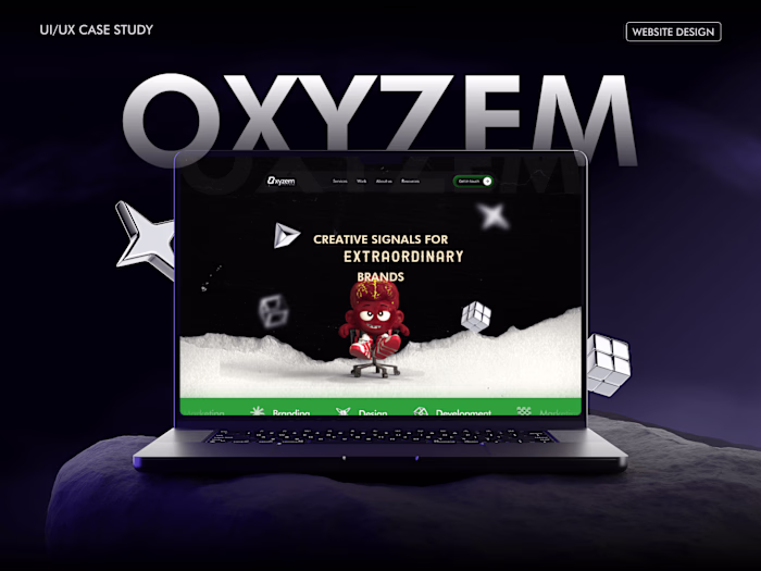 Oxyzem Creative Agency | Website Design & Development 