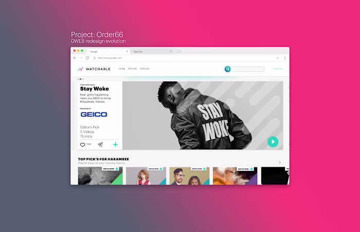 Watchable Order:66 project | Behance :: Behance