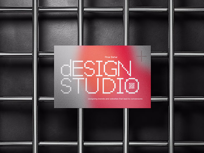 Personal Brand Identity Business Card