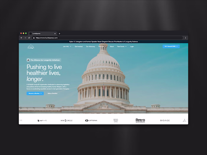 A4LI Website Redesign for Enhanced Engagement