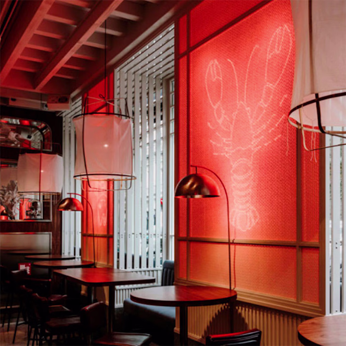 Lobito de Mar Neon Illustrations