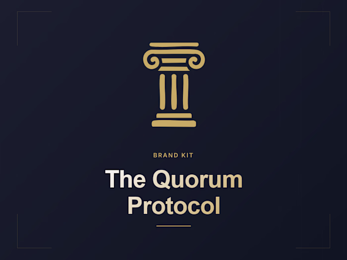 The Quorum Protocol - Wealth Management Brand Kit