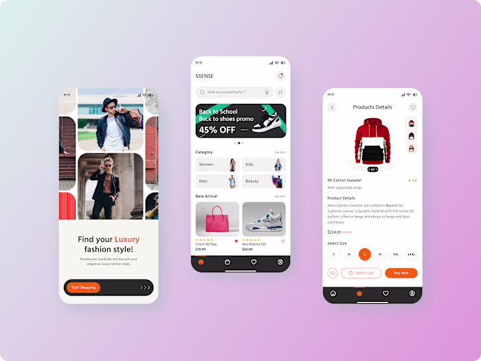 Hotel Booking App Design
