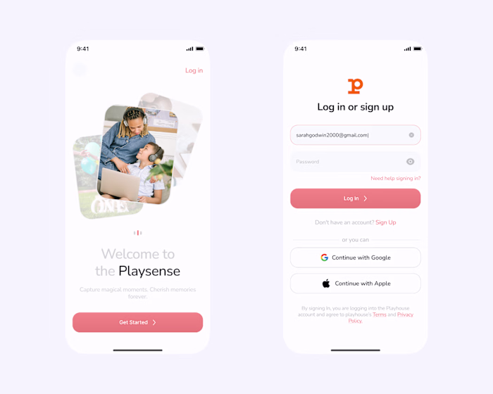 Parenting Journaling App — UI Design & Product Strategy