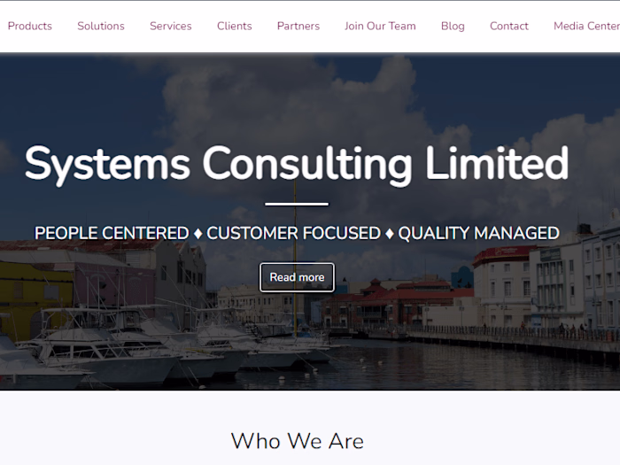 System Consulting Ltd Website
